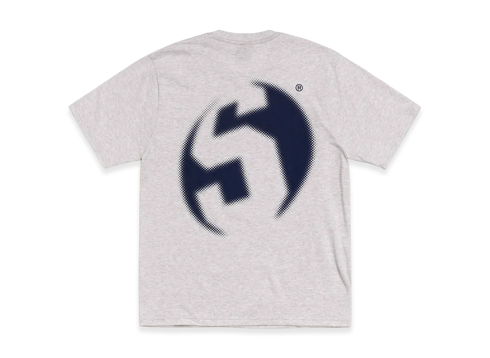 Stussy Lens Tee "Ash Heather"