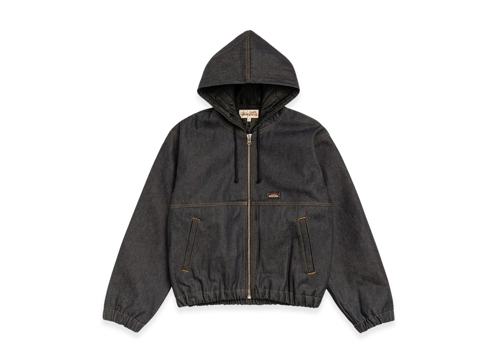 Stussy Insulated Work Jacket Raw Denim "Indigo"