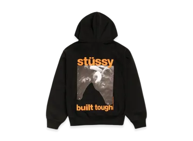 Stussy Built Tough Zip Hoodie "Black"