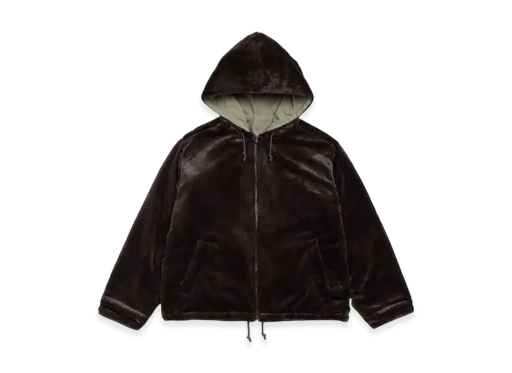 Stussy Reversible Hooded Jacket "Brown"