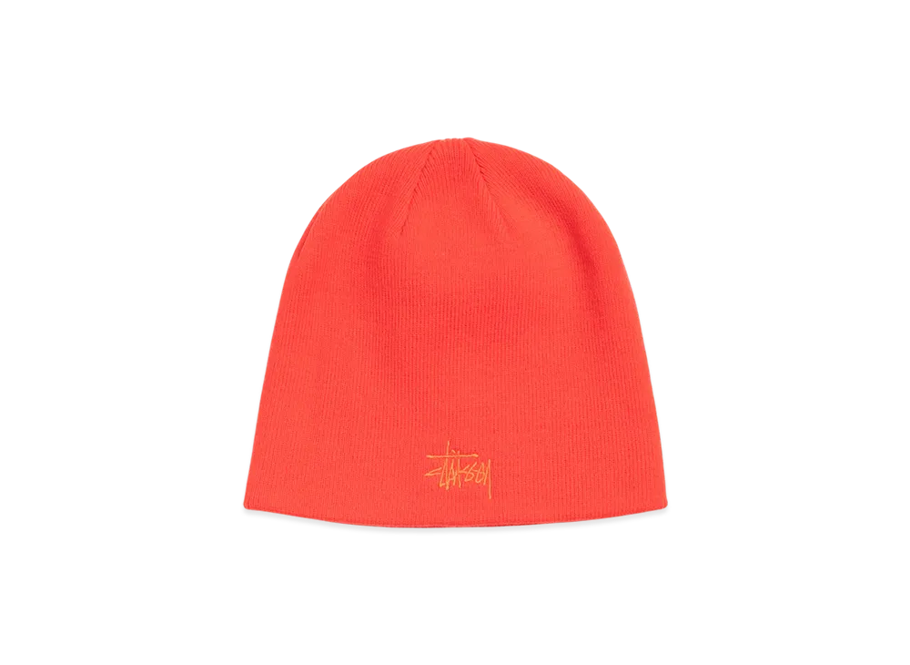 Stussy Basic Stussy Skullcap "Sport Red"