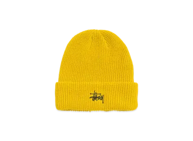 Stussy Basic Stussy Cuff Beanie "Hornet Yellow"