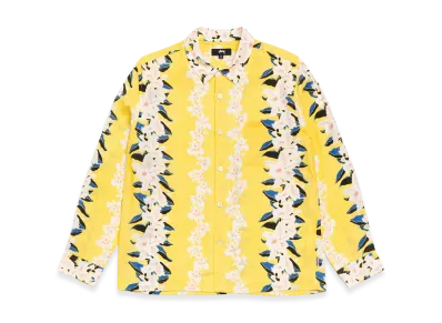 Stussy Hawaiian Floral Shirt "Yellow"