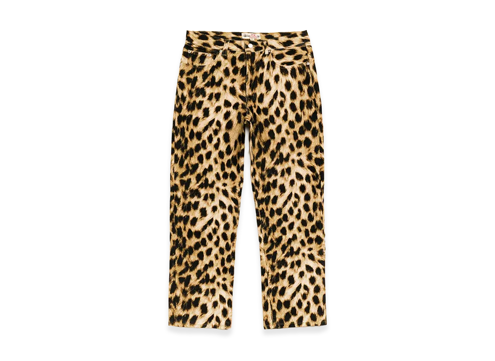 Stussy New Classic Jean Denim "Cheetah"