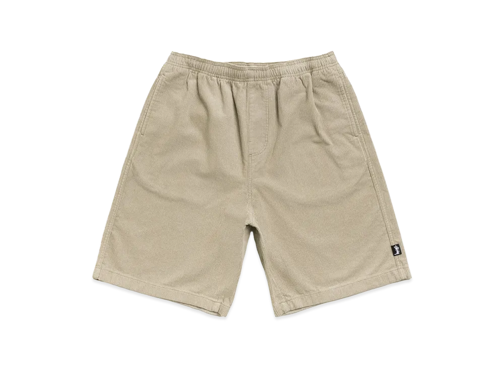 Stussy Baggy Twill Cord Beach Short "Khaki"
