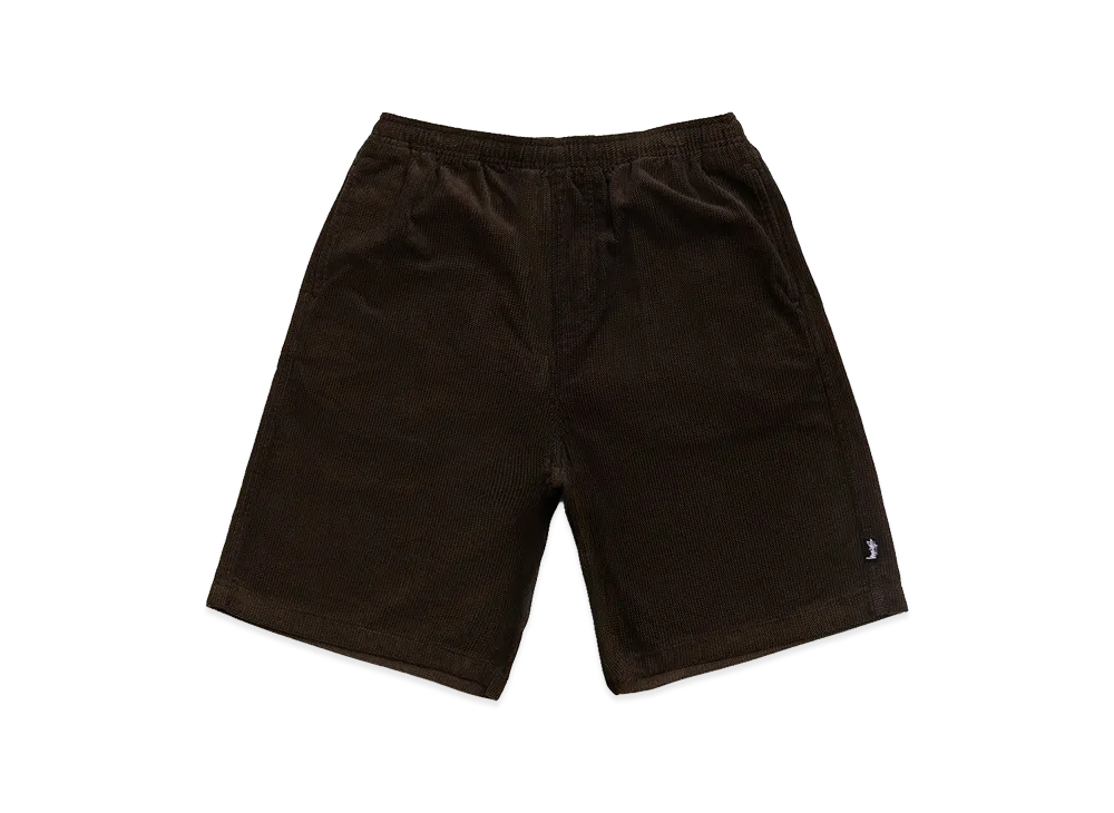 Stussy Baggy Twill Cord Beach Short "Black"