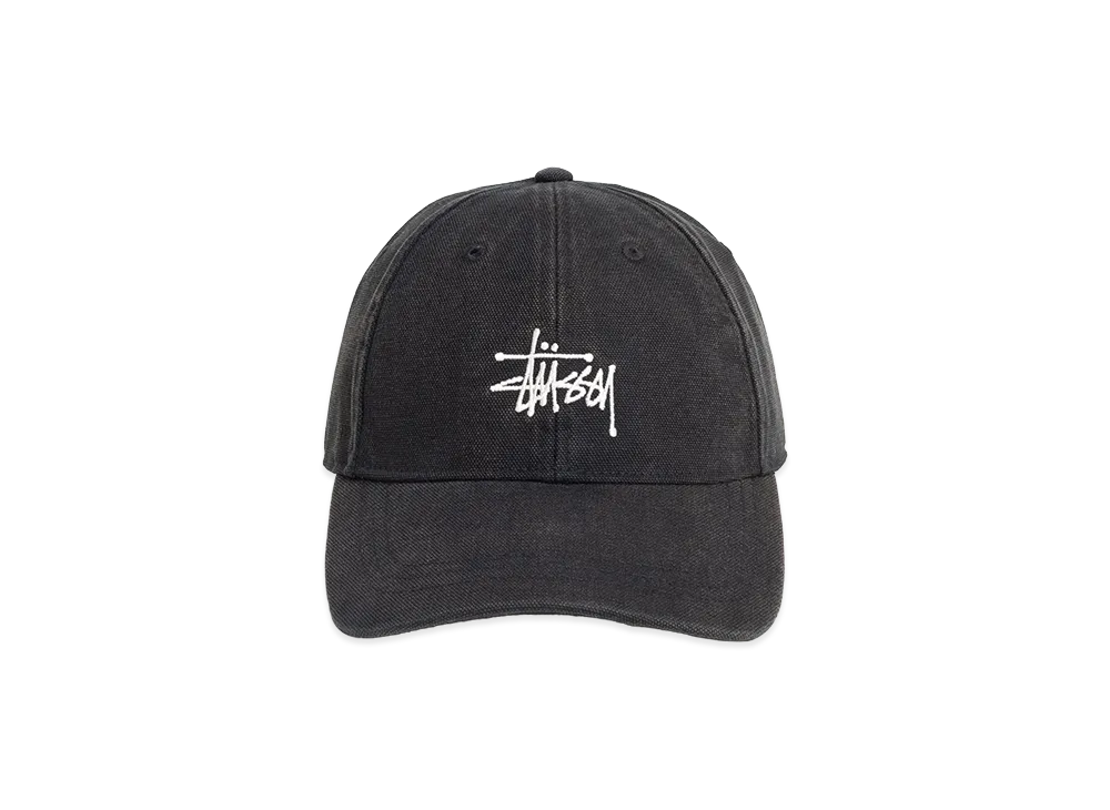 Stussy Washed Basic Stussy Cap "Black"