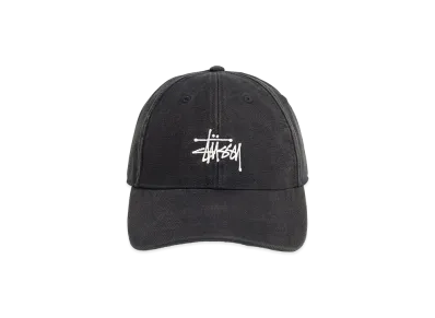 Stussy Washed Basic Stussy Cap "Black"