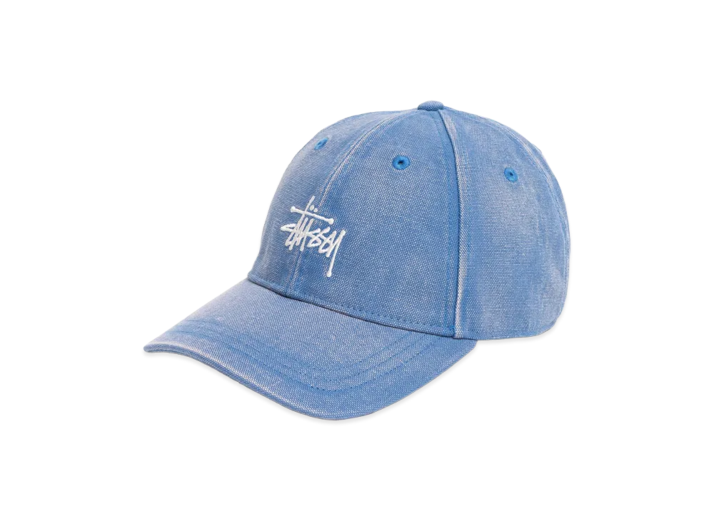 Stussy Washed Basic Stussy Cap "Blue"