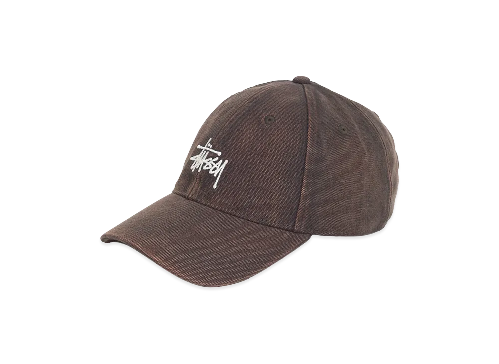 Stussy Washed Basic Stussy Cap "Brown"