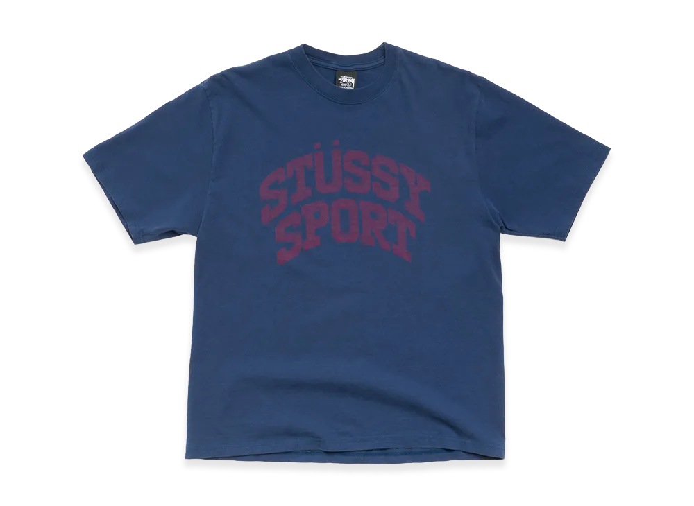 Stussy Block Sport Tee "Navy"