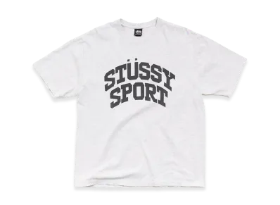 Stussy Block Sport Tee "Ash Heather"