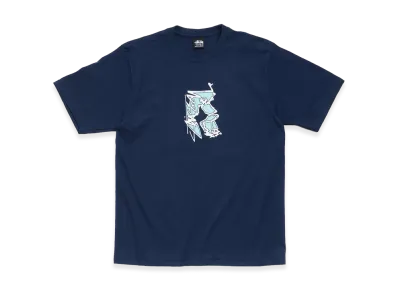 Stussy Smooth Sk8 Tee "Navy"
