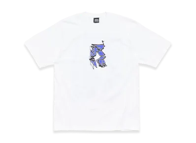 Stussy Smooth Sk8 Tee "White"