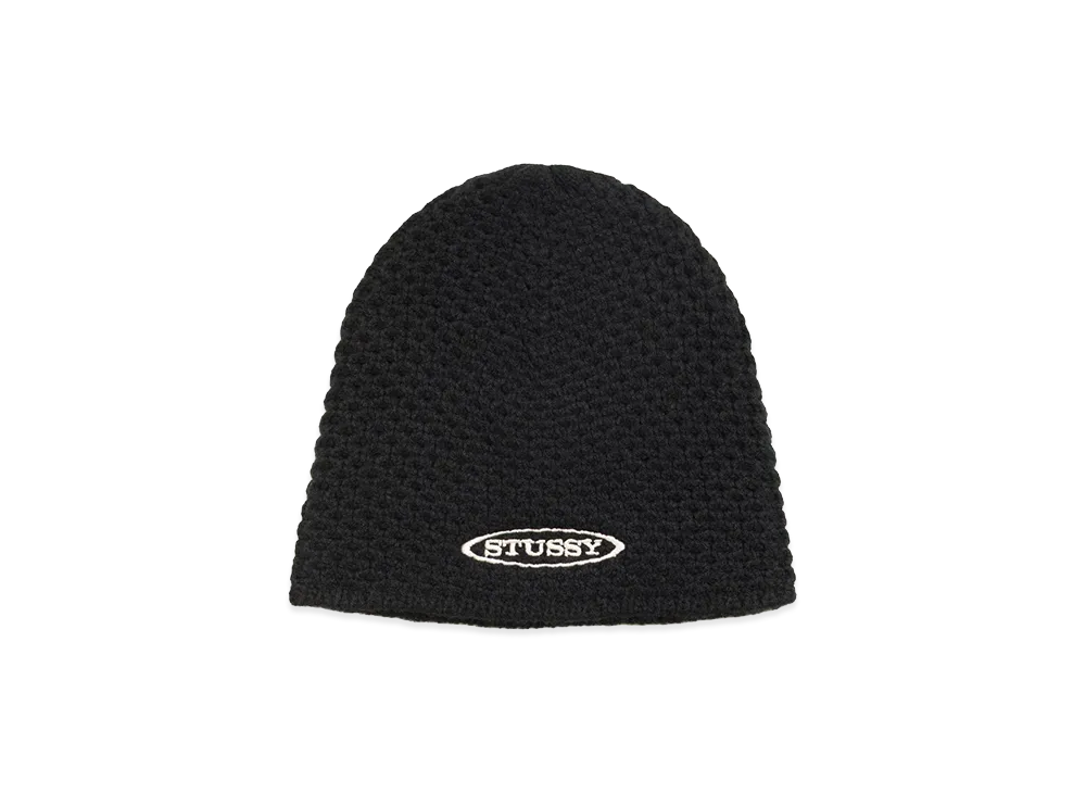 Stussy Textured Knit Skullcap "Black"