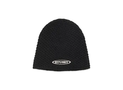 Stussy Textured Knit Skullcap "Black"