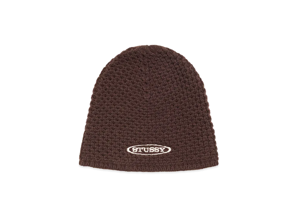 Stussy Textured Knit Skullcap "Brown"