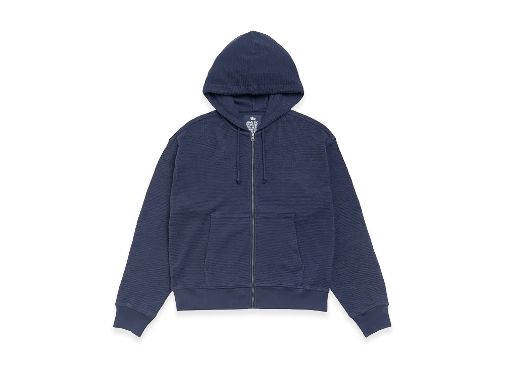 Stussy Lightweight Thermal Hoodie "Navy"