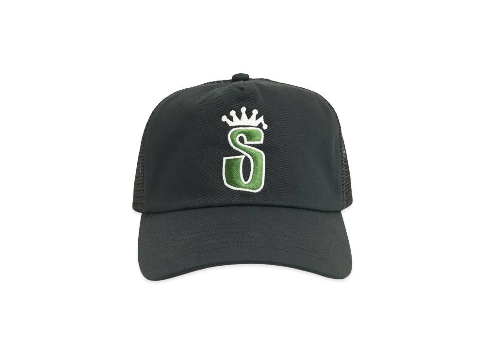 Stussy S Crown Trucker "Black"