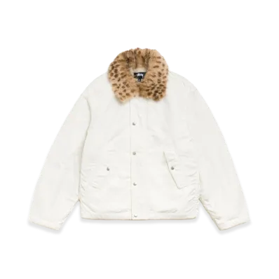 Stussy Convertible Deck Jacket "Bone"