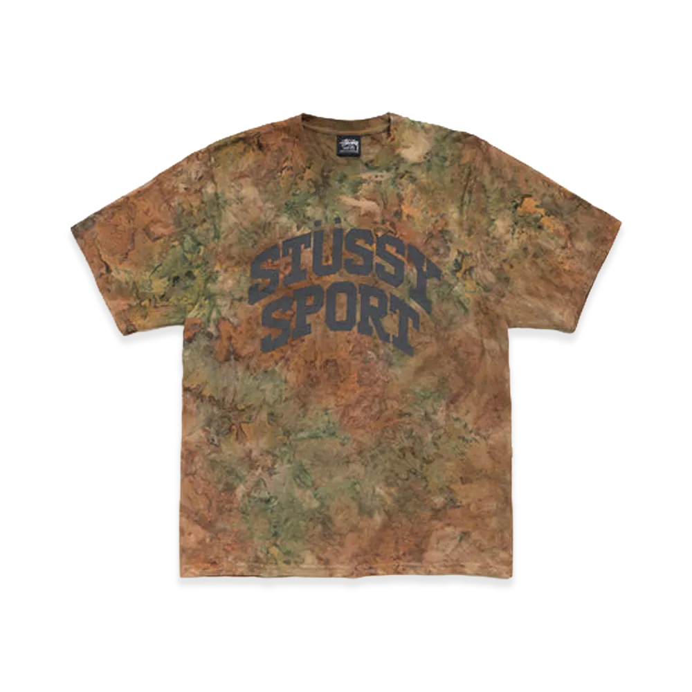 Stussy Camo Block Sport Tee "Brown Camo"