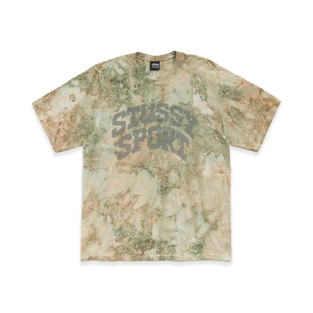 Stussy Camo Block Sport Tee "Sage Camo"