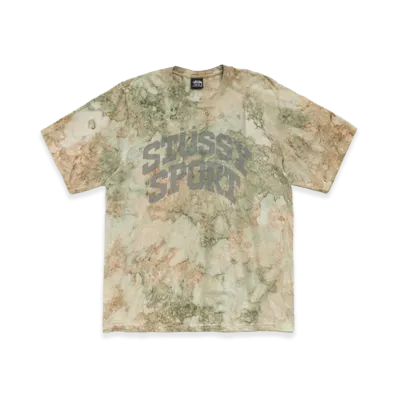 Stussy Camo Block Sport Tee "Sage Camo"