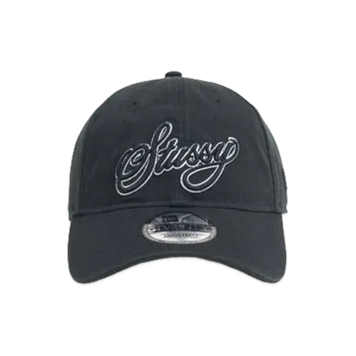 Stussy 9Twenty Cursive Cap "Black"