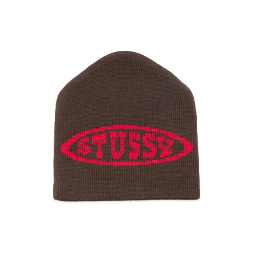Stussy Oval Ski Beanie "Brown"
