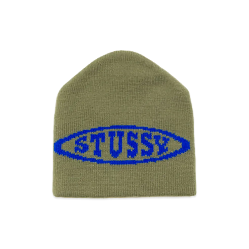 Stussy Oval Ski Beanie "Moss Green"