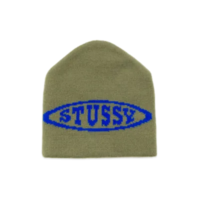 Stussy Oval Ski Beanie "Moss Green"