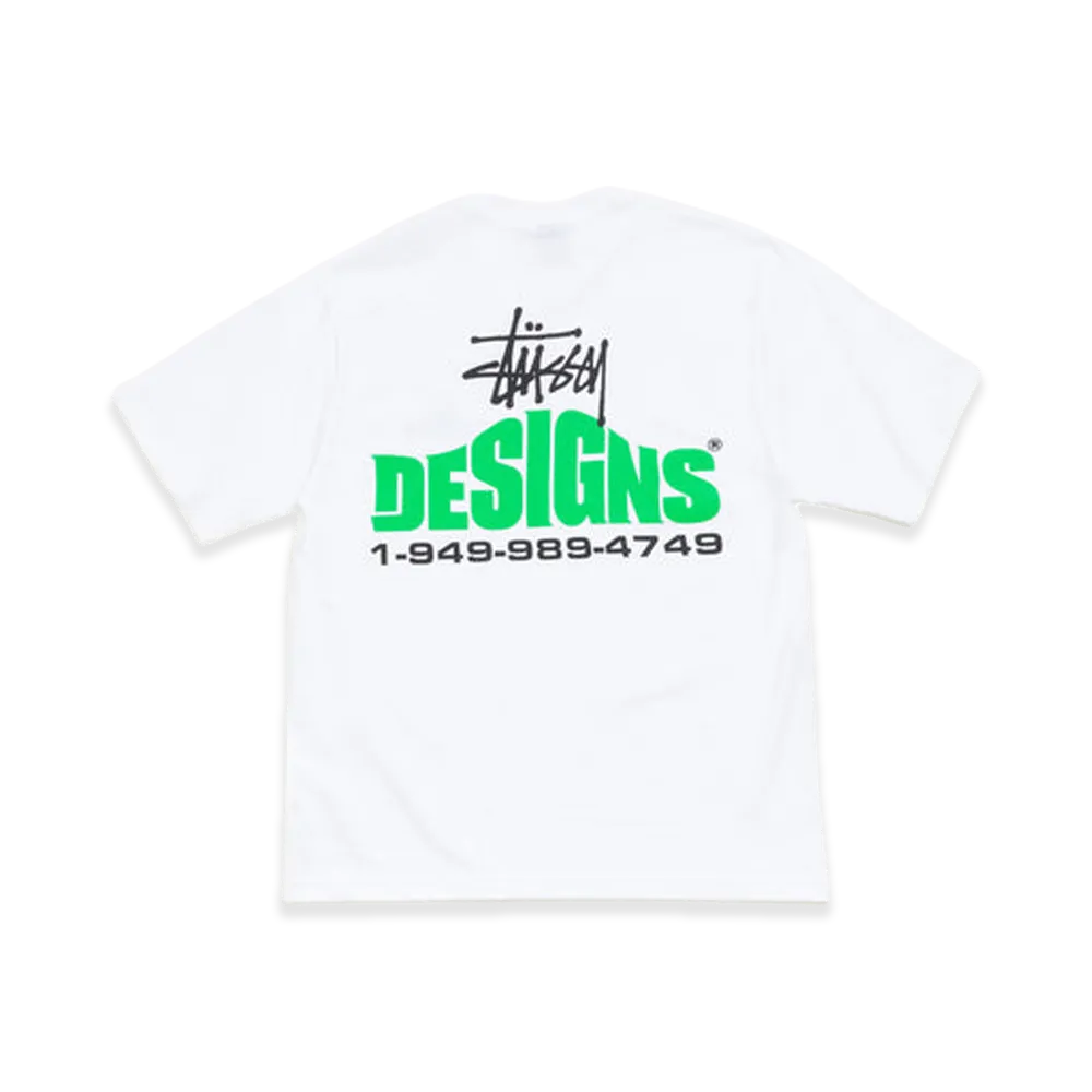 Stussy Designs Tee "White"
