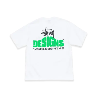 Stussy Designs Tee "White"