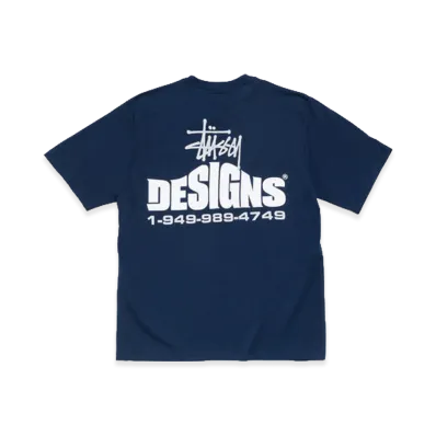 Stussy Designs Tee "Navy"