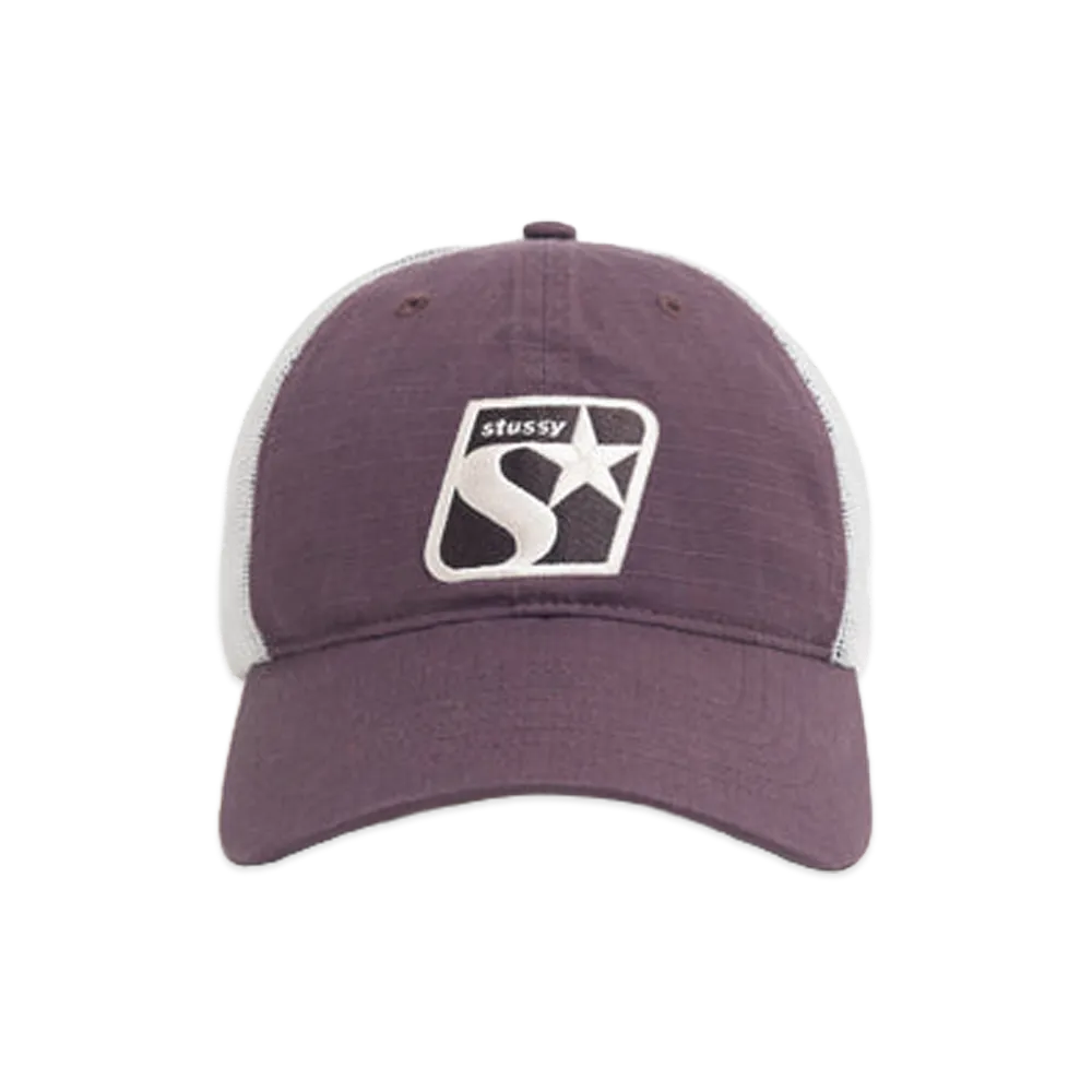 Stussy Ripstop S Star Trucker "Grape"
