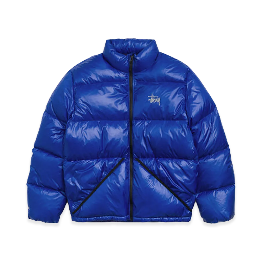 Stussy Micro Ripstop Down Jacket "Royal Blue"
