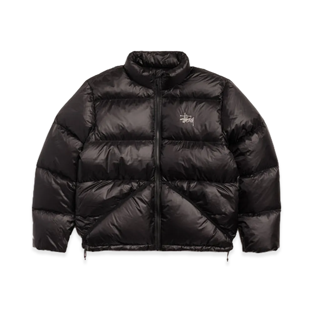 Stussy Micro Ripstop Down Jacket "Jet Black"