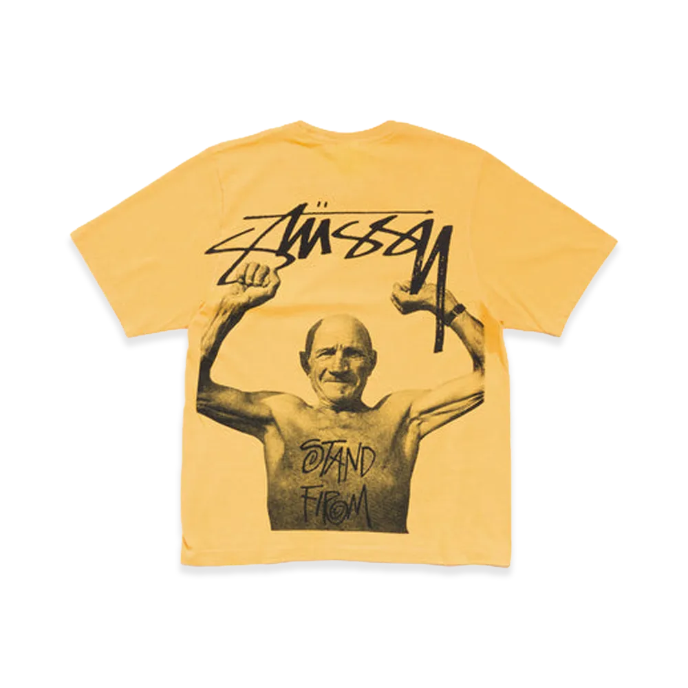 Stussy Stand Firm Tee "Marigold"