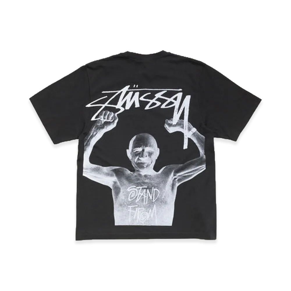 Stussy Stand Firm Tee "Faded Black"