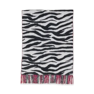 Stussy Double Sided Cashmere Scarf "Black"