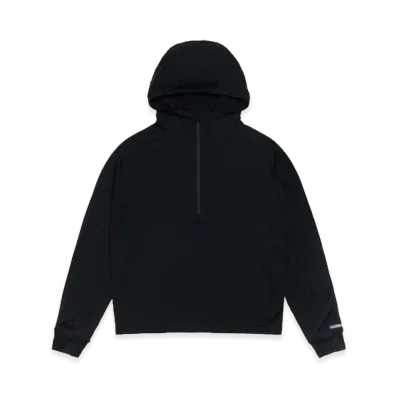 Stussy Hooded Utility Pullover "Black"