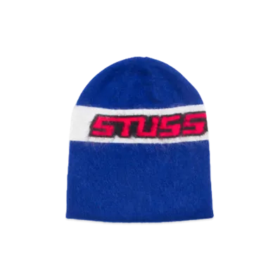 Stussy Cashmere Moto Skullcap "Navy"