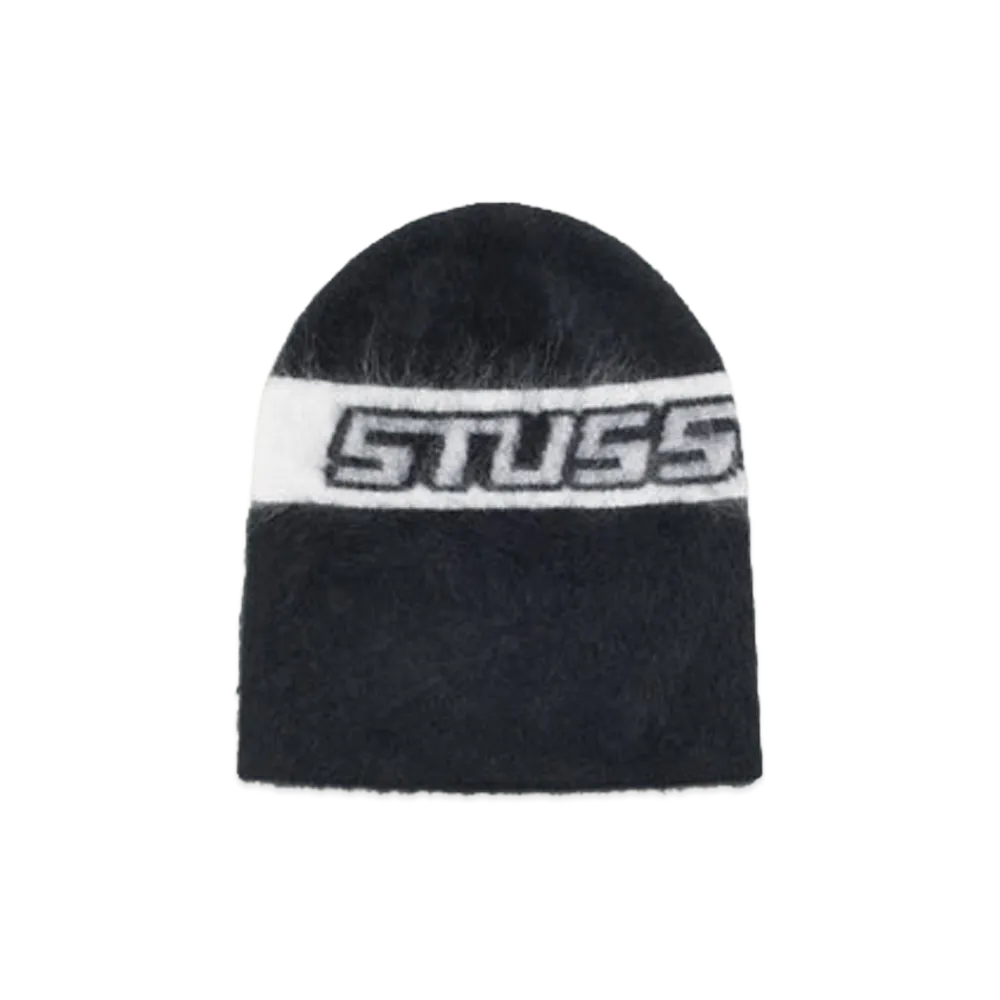 Stussy Cashmere Moto Skullcap "Black"