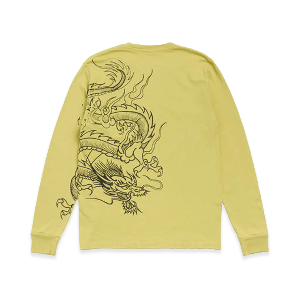 Stussy Dragon LS Tee "Palm"