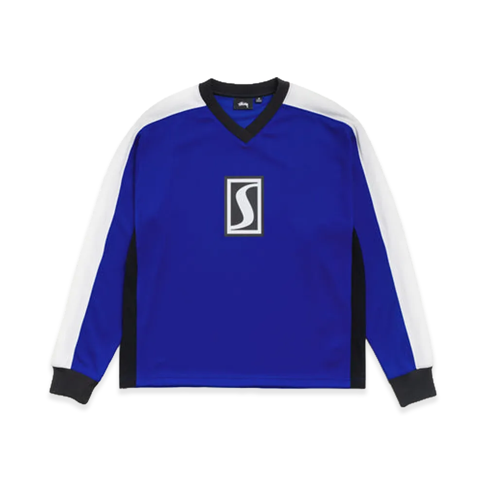 Stussy S Mesh Jersey "Blue"