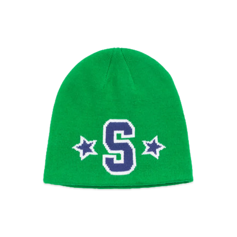 Stussy Varsity S Skullcap "Green"