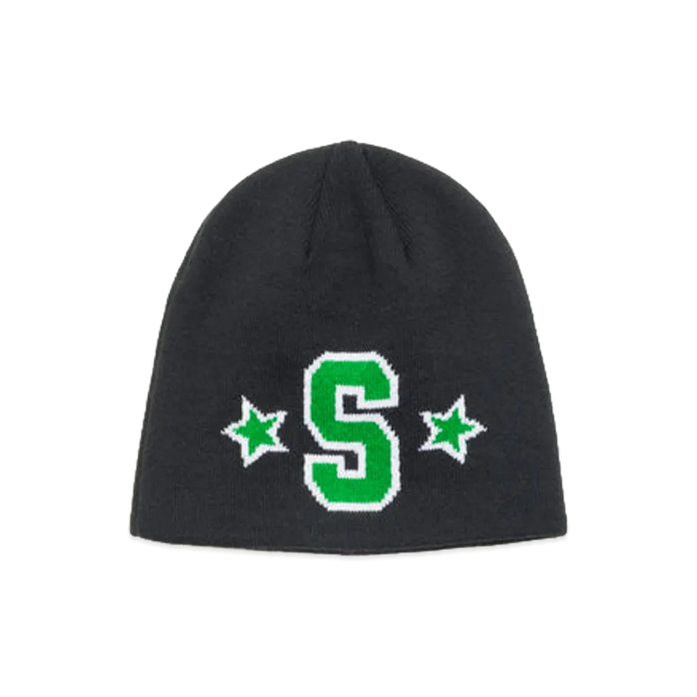 Stussy Varsity S Skullcap "Black"