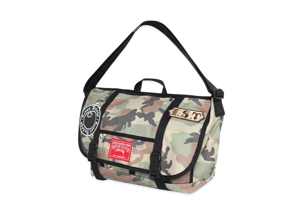 Stussy x Denim Tears Messenger Bag "Camo"