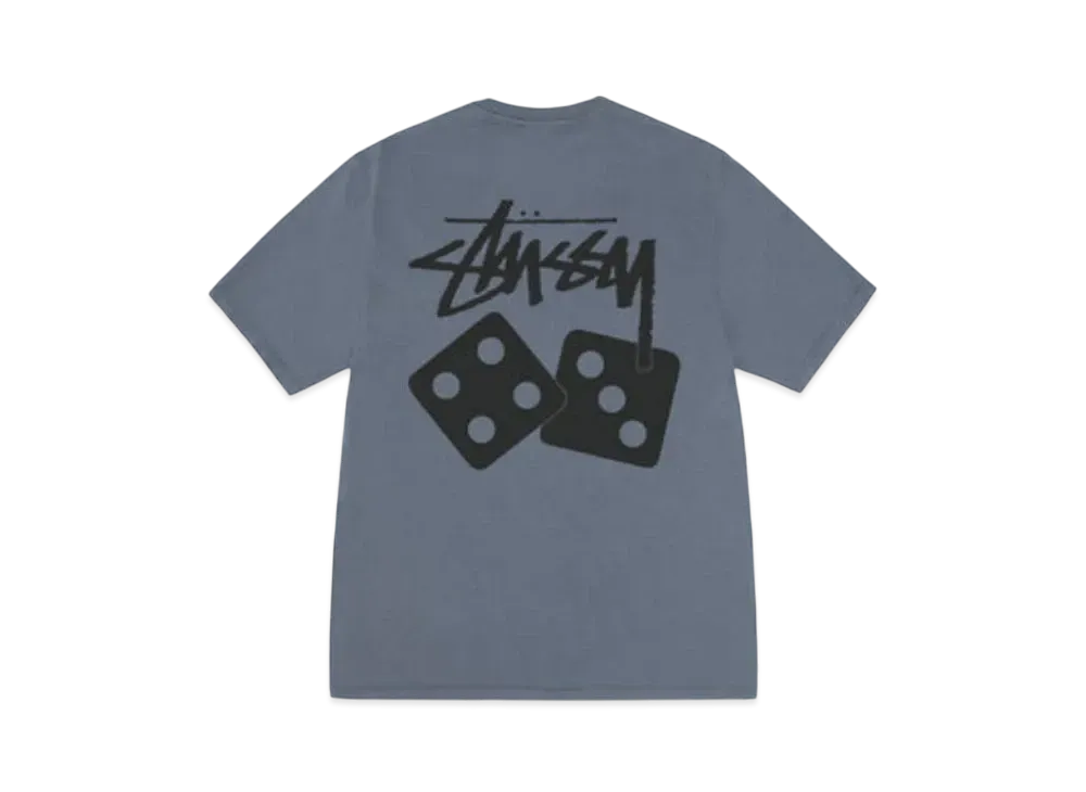 Stussy Dice Tee Pigment Dyed "Navy"
