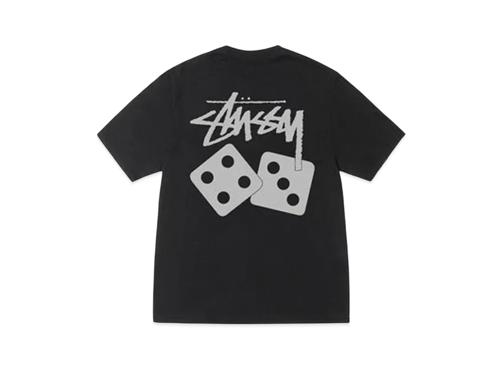 Stussy Dice Tee Pigment Dyed "Black" 1905077